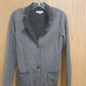 Bartolini Cardigan Charcoal Gray Made in Italy Sz XS